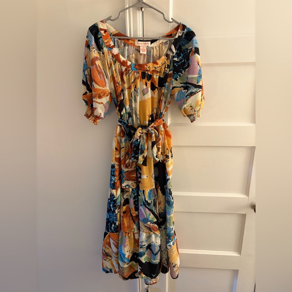Flying tomato maxi dress
